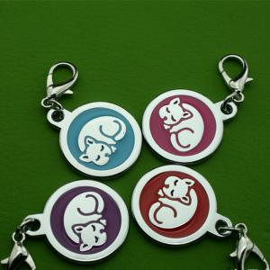 Цинковый сплав польский гальванический клей капает животное ID теги товары для собак