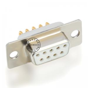 d типа 9-контактный штекерный 90-градусный электрический разъем