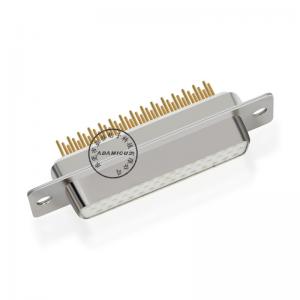 крепление на панели d под прямым углом 44-контактный разъем