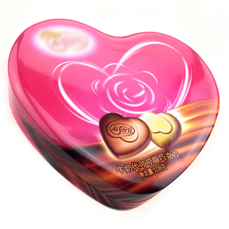 Контейнер для шоколадных конфет в форме сердца в форме сердца
