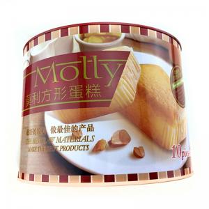 2018 горячий круглый оловянный ящик для торта и печенья