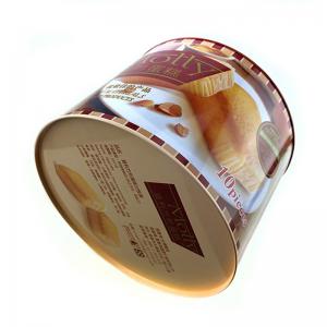 2018 горячий круглый оловянный ящик для торта и печенья