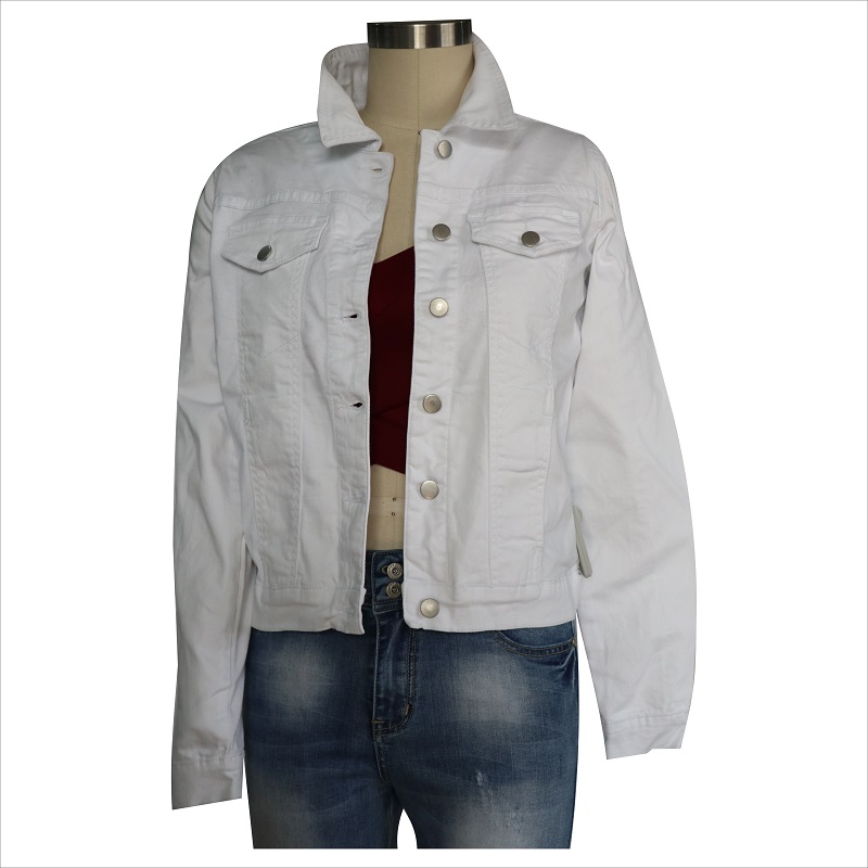 белые стрейч-куртки WS10129