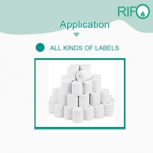 Сильная прочная на разрыв белая синтетическая бумага PP для ручной вытягивающей сумки