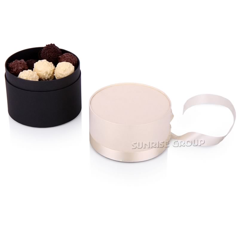 Роскошный Voguish Everlasting Round Chocolate Hat Box