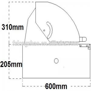 Оптовая столешница газовая решетка из нержавеющей стали Газовая решетка встроенная