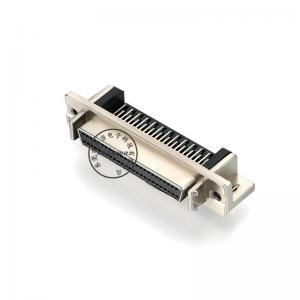 Оптовая продажа фабрики SCSI 50 контактный разъем DB женский цинковый сплав под прямым углом