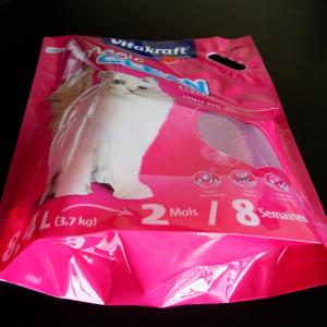 Пластиковая сумка для еды для домашних животных с ручкой