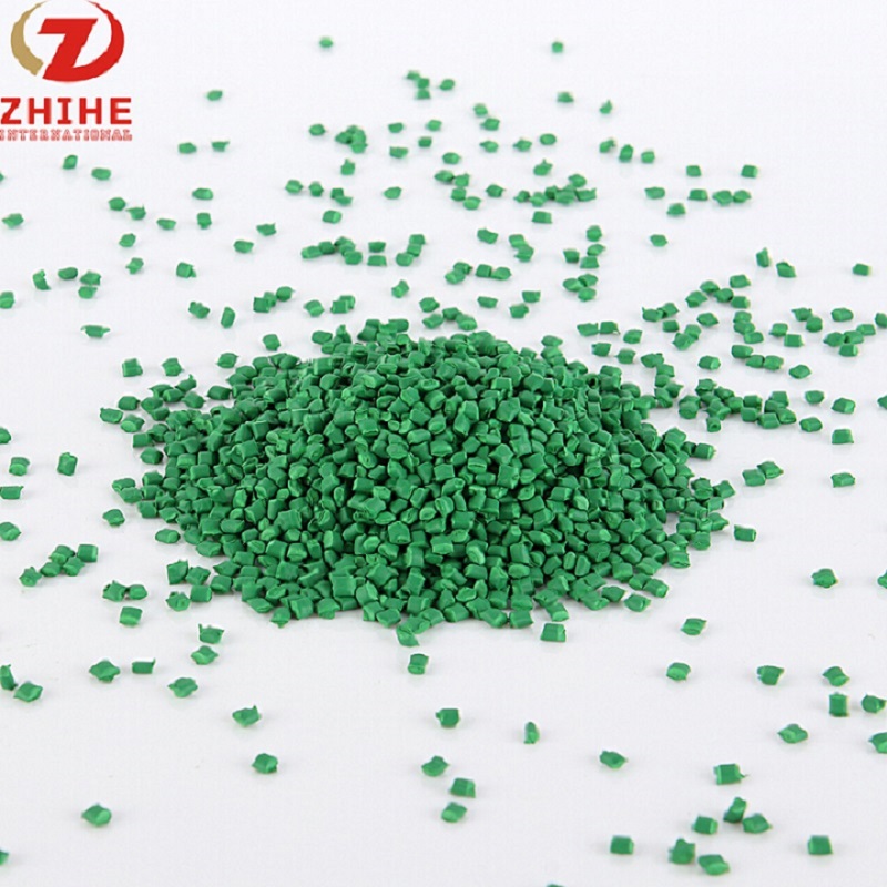 ПП зеленая маточная смесь для пластиковых изделий