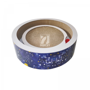 Лучший картонный кот, царапающий оптом гофрированный картон кошачьих скребков