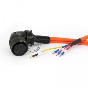 высококачественный высокогибкий кабель ASD-A2-PW1103-G Кабель питания серводвигателя Delta