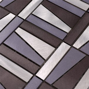 Плитка мозаики металла поставщика пурпуровая цветастая для нутряной стены