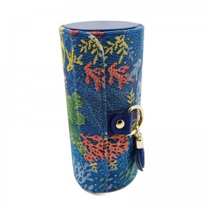 Роскошная двухслойная вращающаяся подарочная коробка с металлической кнопкой