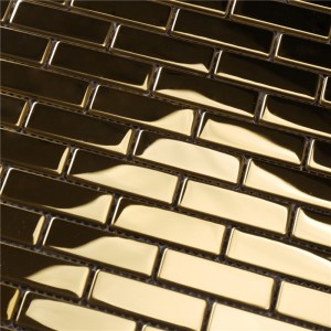 Металлическая мозаика для кухни Golden Select