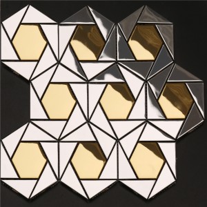 Красивый металлический декор для стен