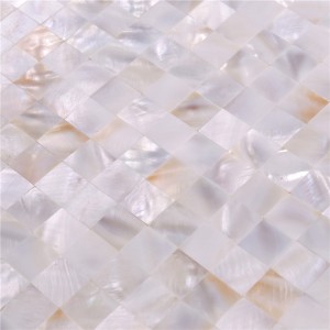 Натуральное 20 * 20 белое сырье Lowes душевая плитка для туалета