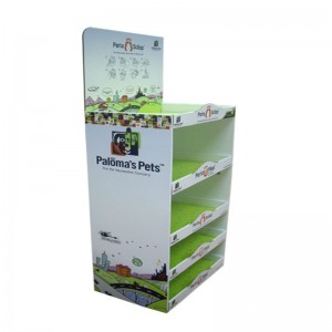 Гофрированный Pop POS стенд