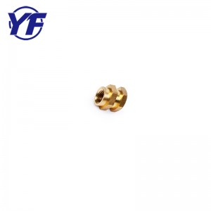 Гайка винта с шестигранной головкой части CNC лучшего качества подгонянная подвергая механической обработке с дешевой ценой