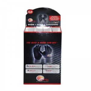 Портативная стойка дисплея пола картона POS 2018, выдвиженческая стойка картона шипучки продукта