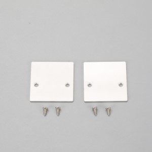 Серия 6063, матовая и прозрачная крышка, U-образный профиль и V-образный светодиодный алюминиевый профиль.