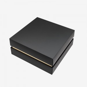 Роскошная горячая штамповка с логотипом Подарочная цветочная коробка с лентой