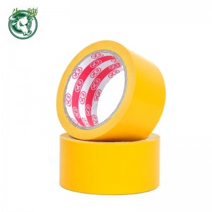 Высококачественная красная ПВХ предупреждающая лента для маркировки пола