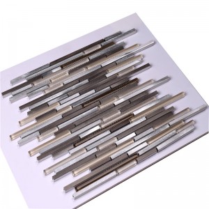 HLC46 Стеклянная мозаика Alu для ванной, мозаика для домашнего декора