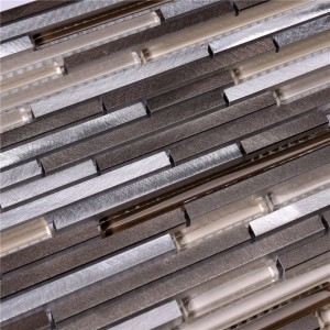 HLC46 Стеклянная мозаика Alu для ванной, мозаика для домашнего декора