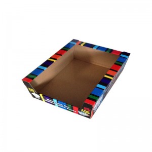 OEM картон стенд чашки и кружки счетчик дисплей для чашки и кружки