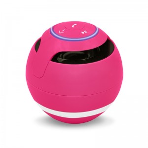 Горячие Продажи Портативный Круглый Форма Беспроводной Динамик Soundbar Bass BT Динамик Для iPhone