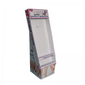 Подгонянная бумажная материальная двойная сторона показывает полку для пленки мобильного телефона