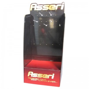 Подгонянная бумажная материальная двойная сторона показывает полку для пленки мобильного телефона