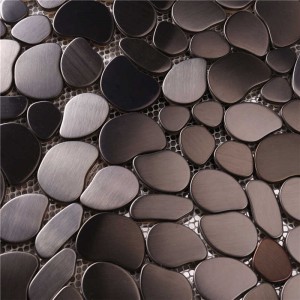 Матовая Нерегулярная Стенная Плитка Нержавеющей Стали