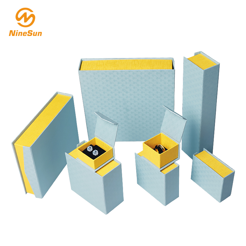 Синяя, желтая подарочная коробка - шкатулка для драгоценностей, свадебные подарочные коробки для особых случаев
