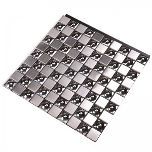 Глазурованная керамическая плитка SUS304 для мозаики HSW-18016