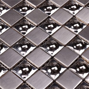 Глазурованная керамическая плитка SUS304 для мозаики HSW-18016