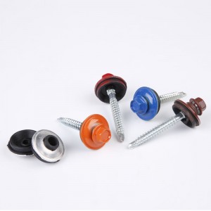 С шестигранной головкой, Саморез с нестандартной шайбой