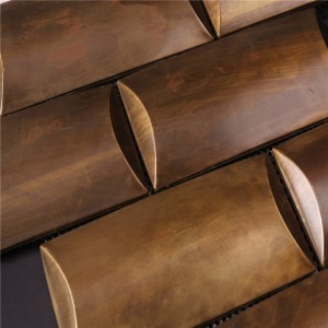 Старинные медные мозаичные плитки для лобби-декора HSW18126