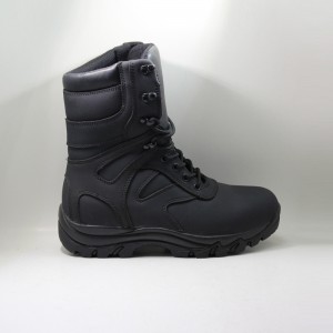 Сшитые на заказ из натуральной кожи армейские боевые сапоги