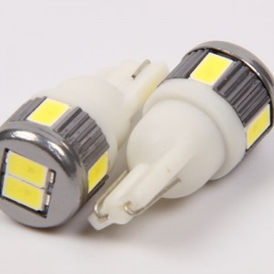 T10 клин W5W 168 194 6SMD 10SMD 5730 авто светодиодные лампы на замену