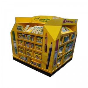 Рождественская витрина с рекламой продукта, изготовленная на заказ с 4-мя боковыми металлическими или пластиковыми