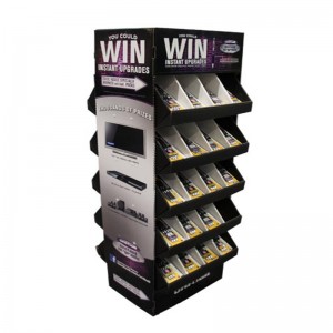 Рождественская витрина с рекламой продукта, изготовленная на заказ с 4-мя боковыми металлическими или пластиковыми