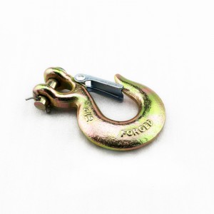 Крюк скольжения кованой из легированной стали G70 с защелкой YZ