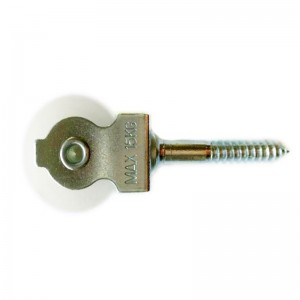 Глазной фиксированный нейлоновый шкив из литого цинкового сплава