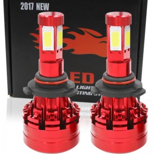 40W 6000LM супер яркий автомобиль COB HB4 9006 canbus светодиодные фары 9006 светодиодные фары автомобиля светодиодные противотуманные фары