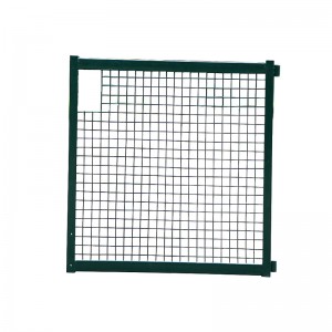 Паяные сварные ворота с порошковым покрытием