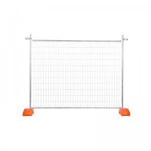 Горячее оцинкованное ограждение безопасности и временное ограждение