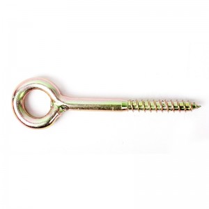 Eye Lag Screw Eye Dia 23mm Желтое покрытие