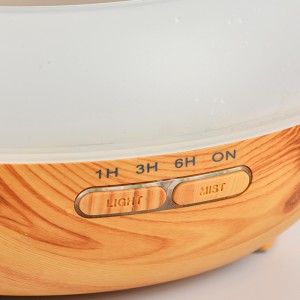Горячая распродажа дома ультразвуковой аромат деревянный диффузор тумана машина