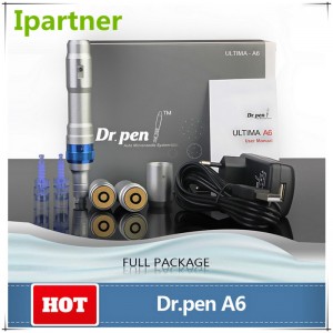 Ipartner Ultima-A6-перезаряжаемый-макияж-перманент-мезотерапия-тату-микро-игольчатая машина